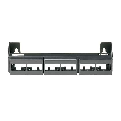 Product image for PANDUIT CWPP12WBL PATCH PANEL 12PORT COPPER