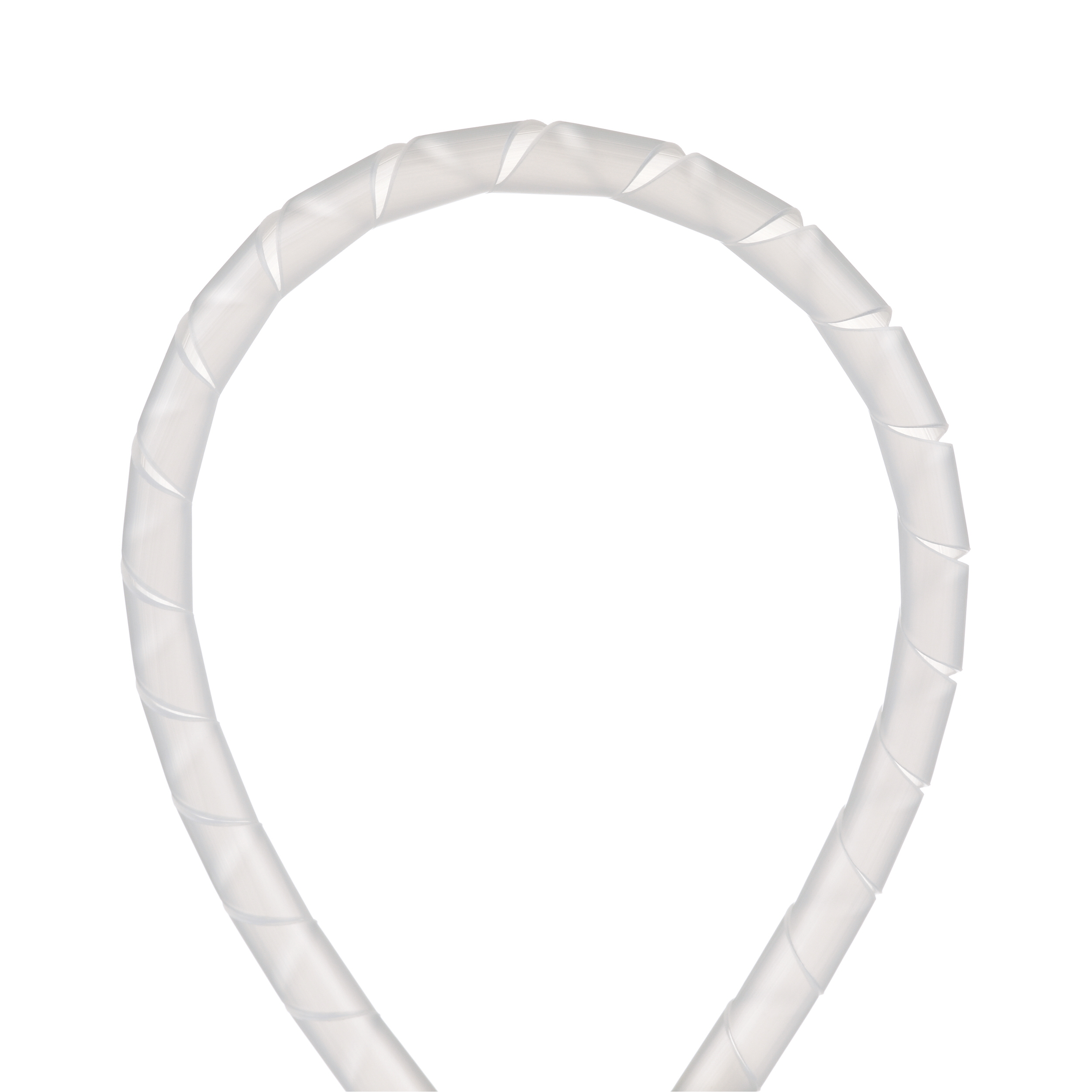 Product image for Wrap spiral nylon-6.6 for wires cables & hoses 100'x0.25"
