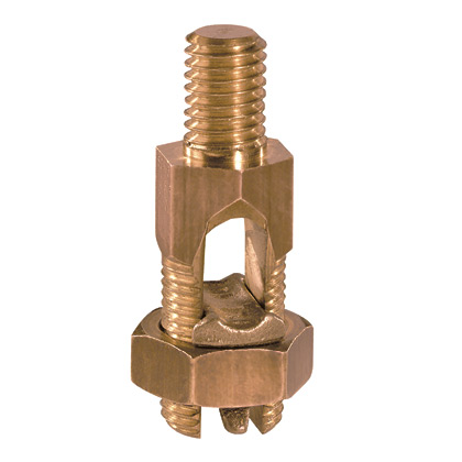 Product image for StructuredGround™ SP1-4L-C Grd Con-Service Post, Male Stud, single Conductor