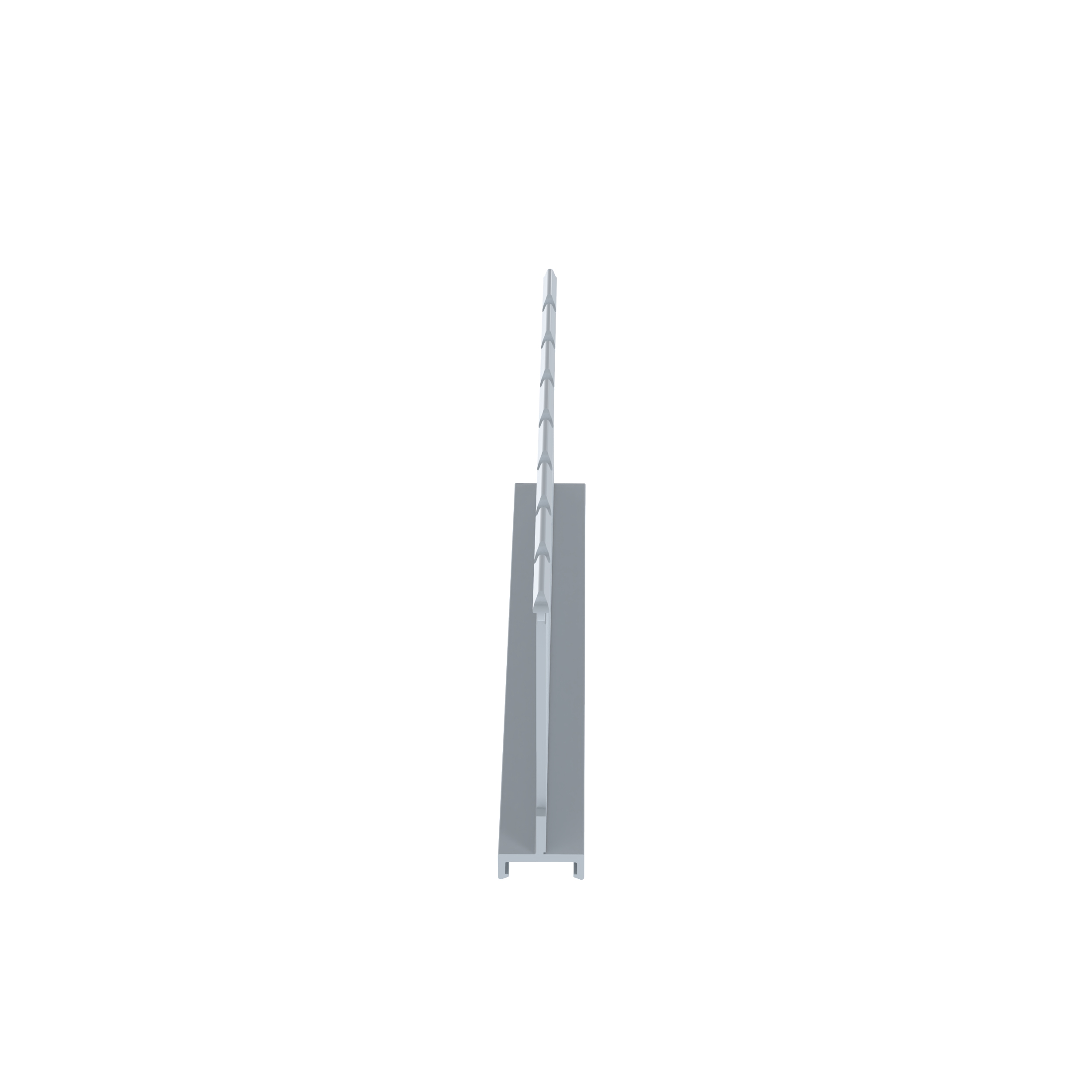 PANDUIT SD3H6 DIVIDER DUCT SLOTTED WALL PVC 3H X 6'