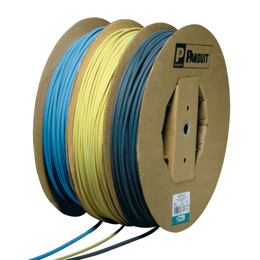 PANDUIT HSTT09-C HEATSHRINK THIN .09 2.4MM DIA BLACK