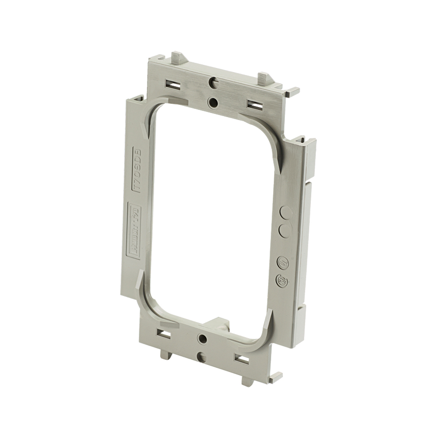 Product image for Surface Raceway, T-70 Faceplate Bracket for Screw-on Faceplates