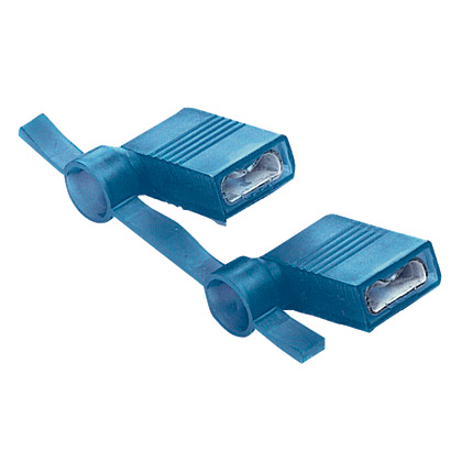 Product image for Reel Smart™ DNFR14206FIB-KD Disconnect, Blue, Vinyl, 14-16 AWG, .19" Tab,