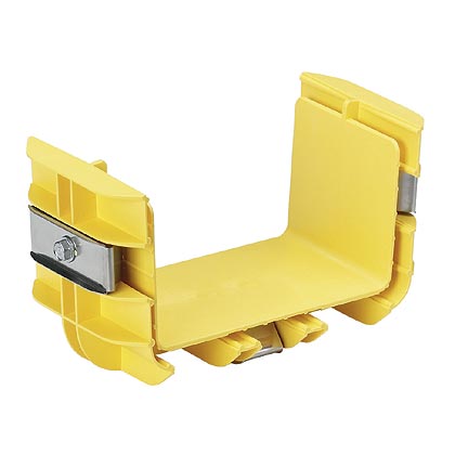 Product image for Channel coupling 6.00x4.00 yellow