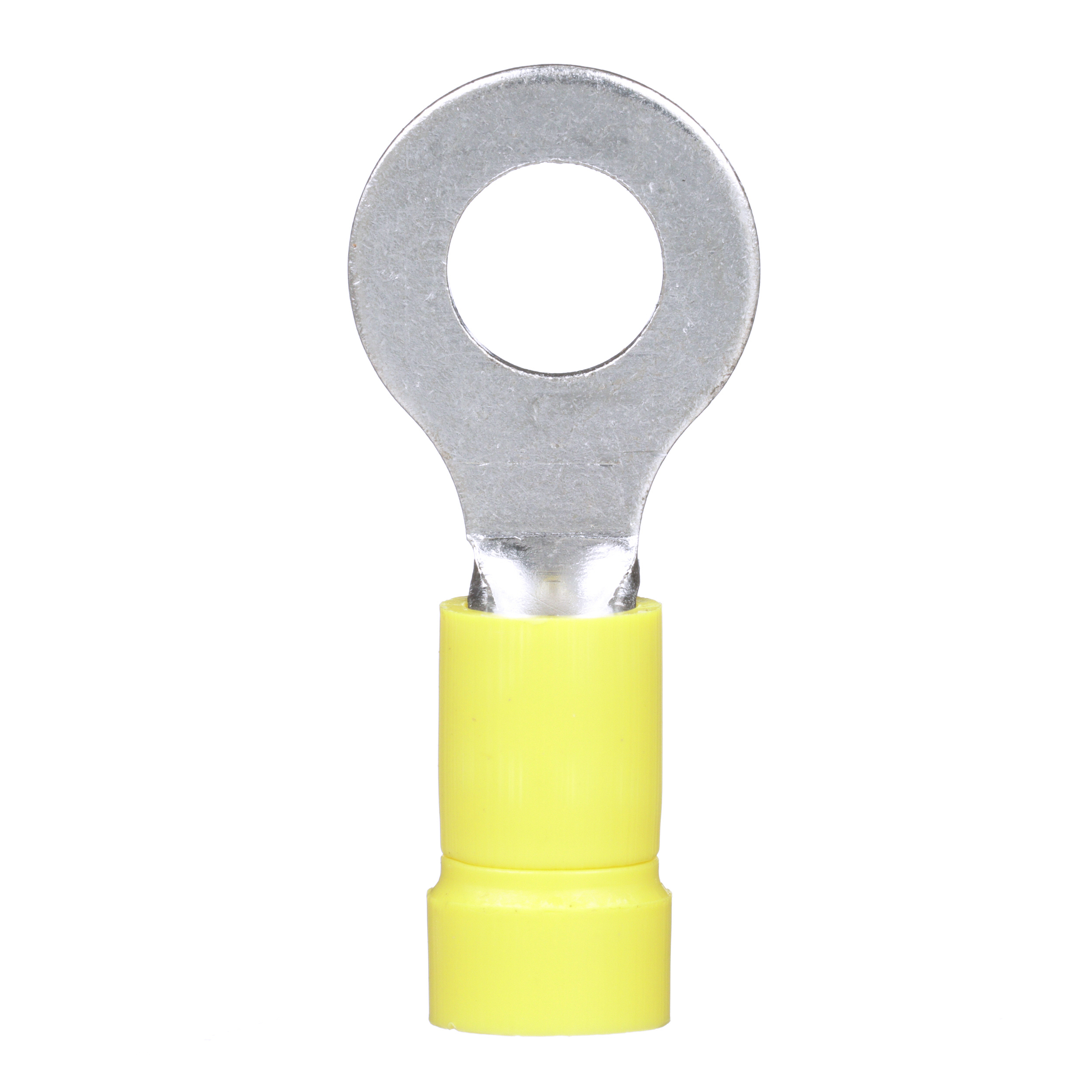 PANDUIT PV10-14R-D TERMINAL RING 1/4" #12G- #10G VINYL INSULATED 1/4"STUD
