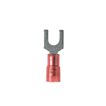 PANDUIT PNF18-8F-M TERMINAL FORK #22G- #18G FUNNEL ENTRY NYLON INSULATED