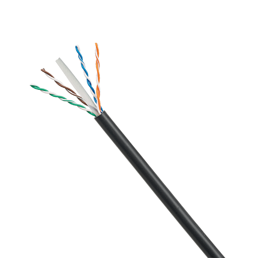 Product image for Cat. 6 copper cable U/UTP, 24/7 AWG stranded, 305m