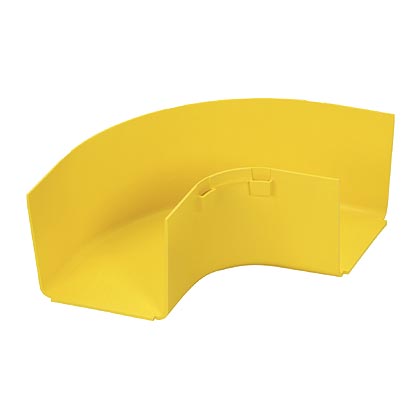 Product image for Channel 4x4 and/or fitting horizontal 90.. yellow