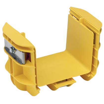 Product image for Channel coupling 4.00x4.00 yellow