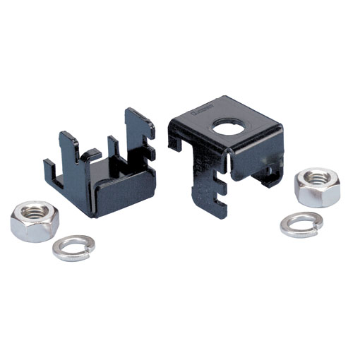 Product image for PANDUIT F2PCLB58 BRACKET 2PC LADDER RACK 5/8"ROD
