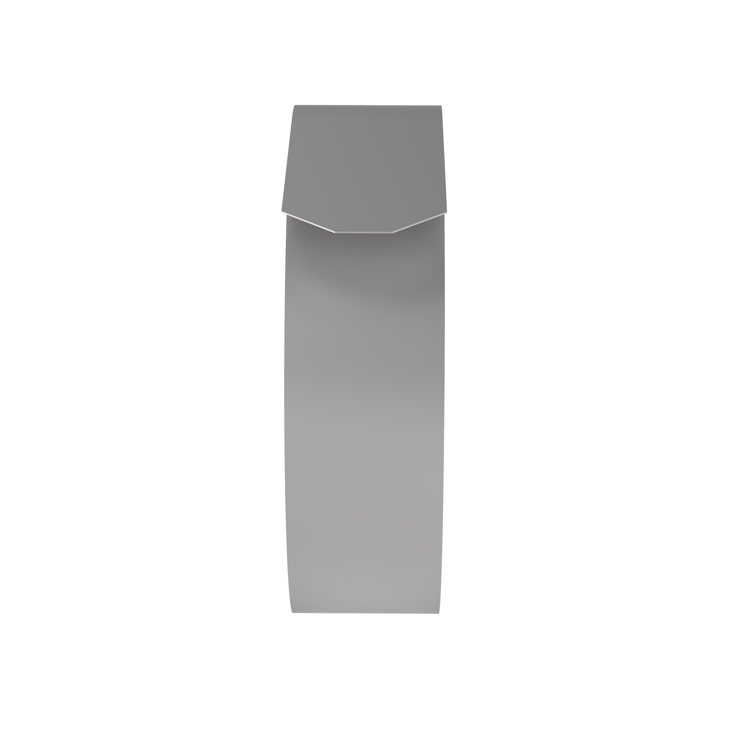 Product image for METS4-X Embossing Tape, 304 SS, Silver, 252"x0.5", PK10