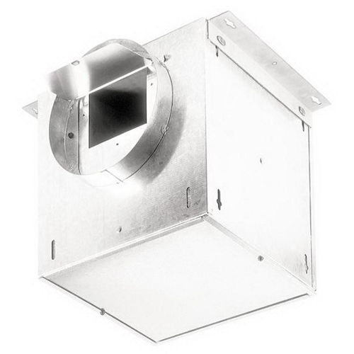 Product image for VENTILATOR; 245 CFM STRAIGHT THROUGH, 2.3 SONES; 238 CFM RIGHT ANGLE, 1.7 SONES. 8" RD. DUCT CONNECTORS. 120V.