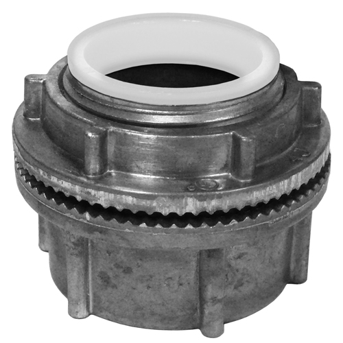 Product image for Connector hub rigid/IMC diecast zinc 1-1/2in