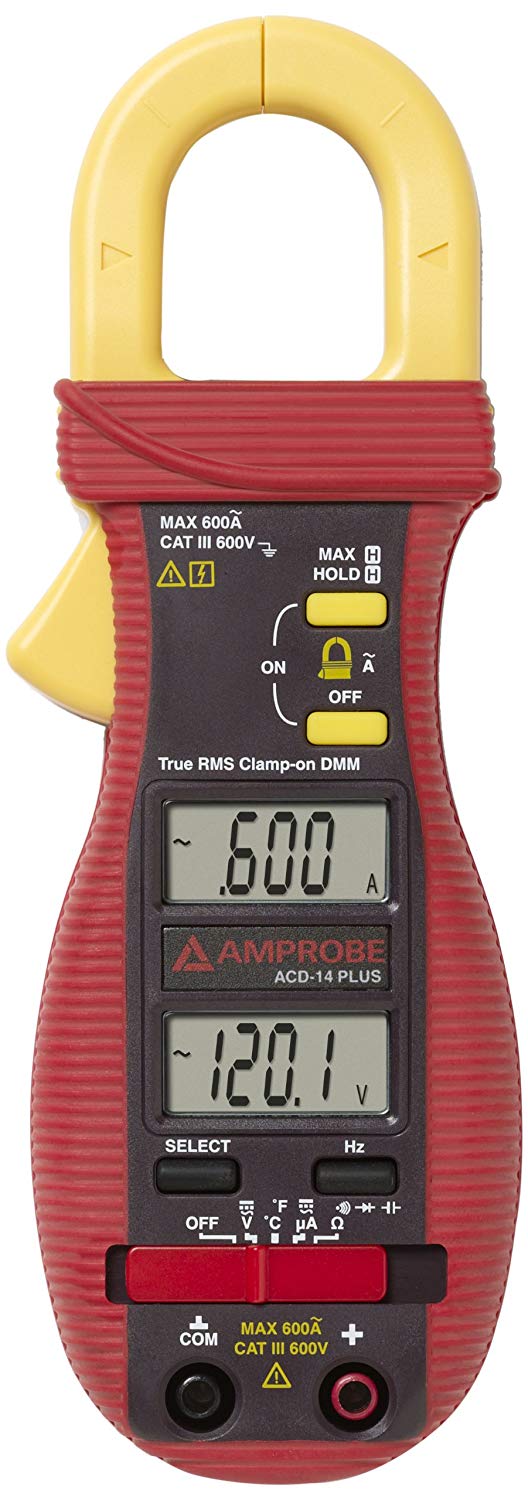 Product image for ACD-14 PLUS,DUAL DISPL DIGIT CLAMP-ON MM