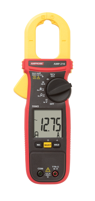 Product image for 600A AC TRMS CLAMP MULTIMETER