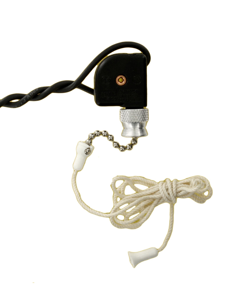 Product image for Switch pull chain 3a 125v 6inch back lead