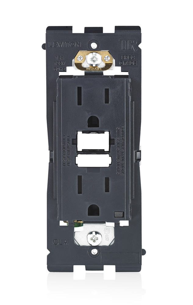 Product image for Receptacle GFCI tamper resistant 15A 125V