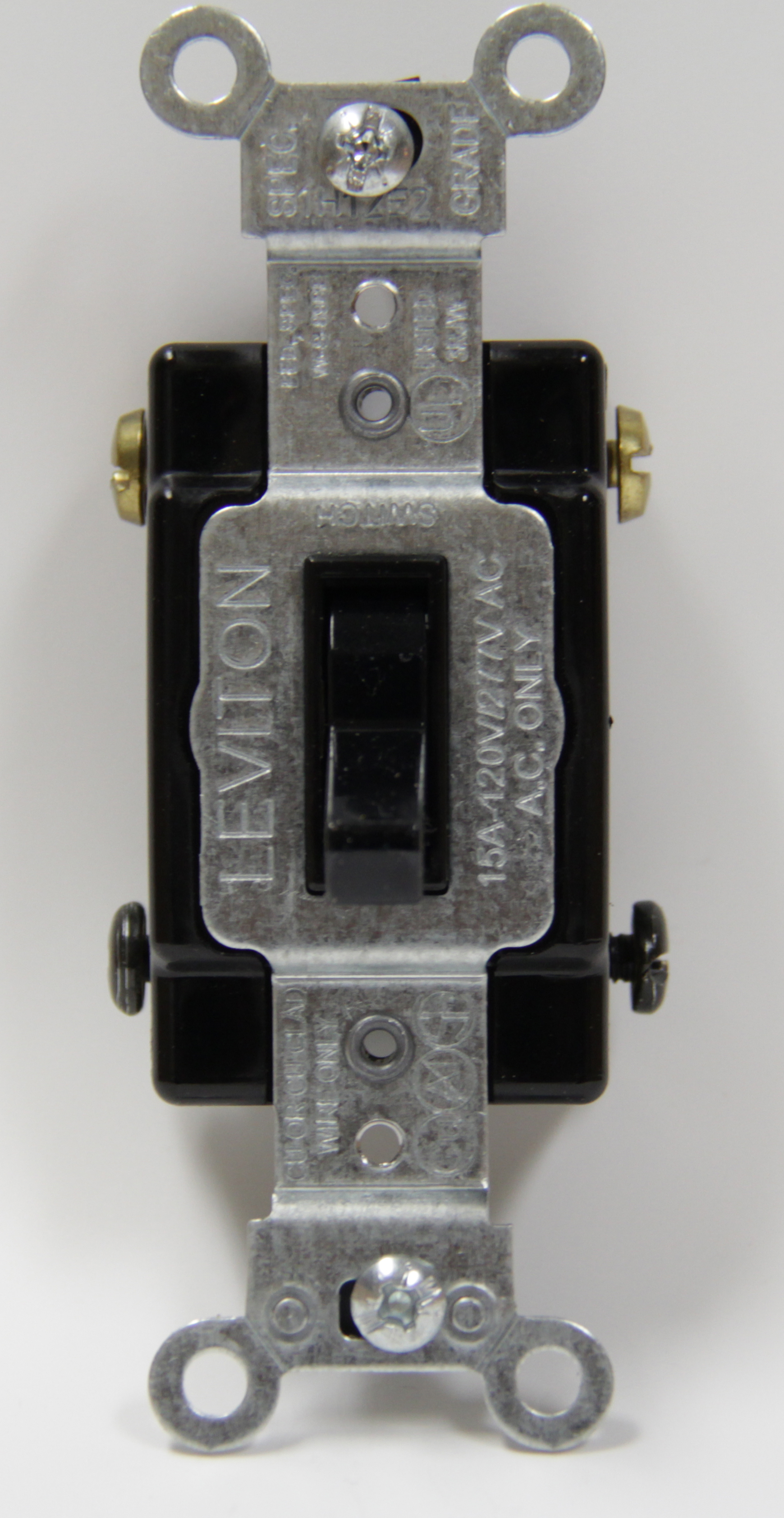 Product image for EB SW TGL FRAMED 4W S-WIRED 15A120/277V