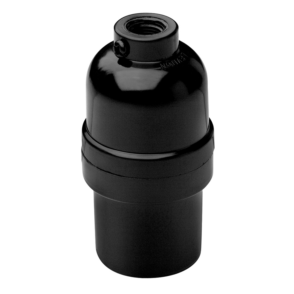 Product image for Lamp holder phenolic medium base 250V 660W black