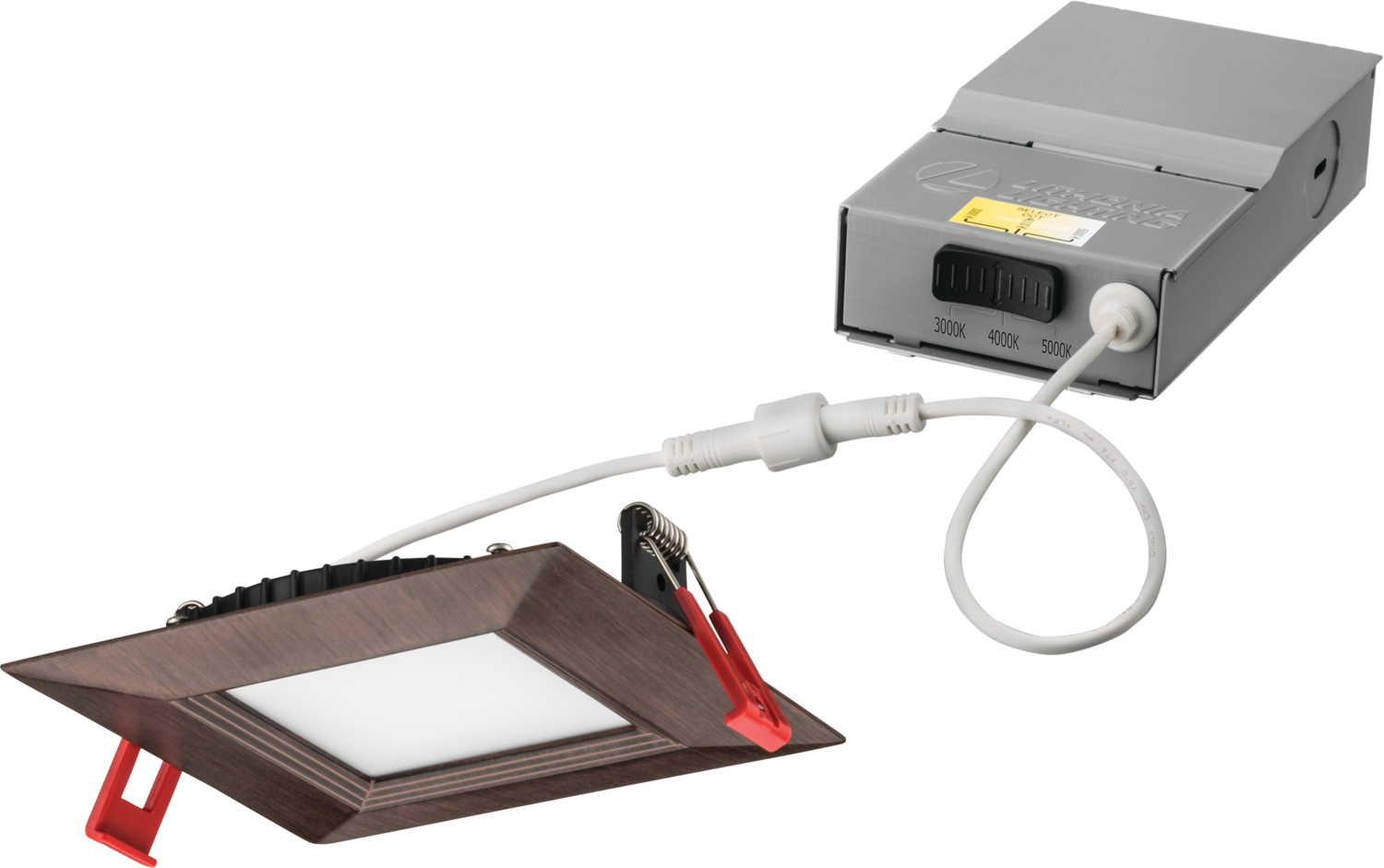 Product image for 4IN WAFER-THIN LED DOWNLIGHT, SQUARE, BA