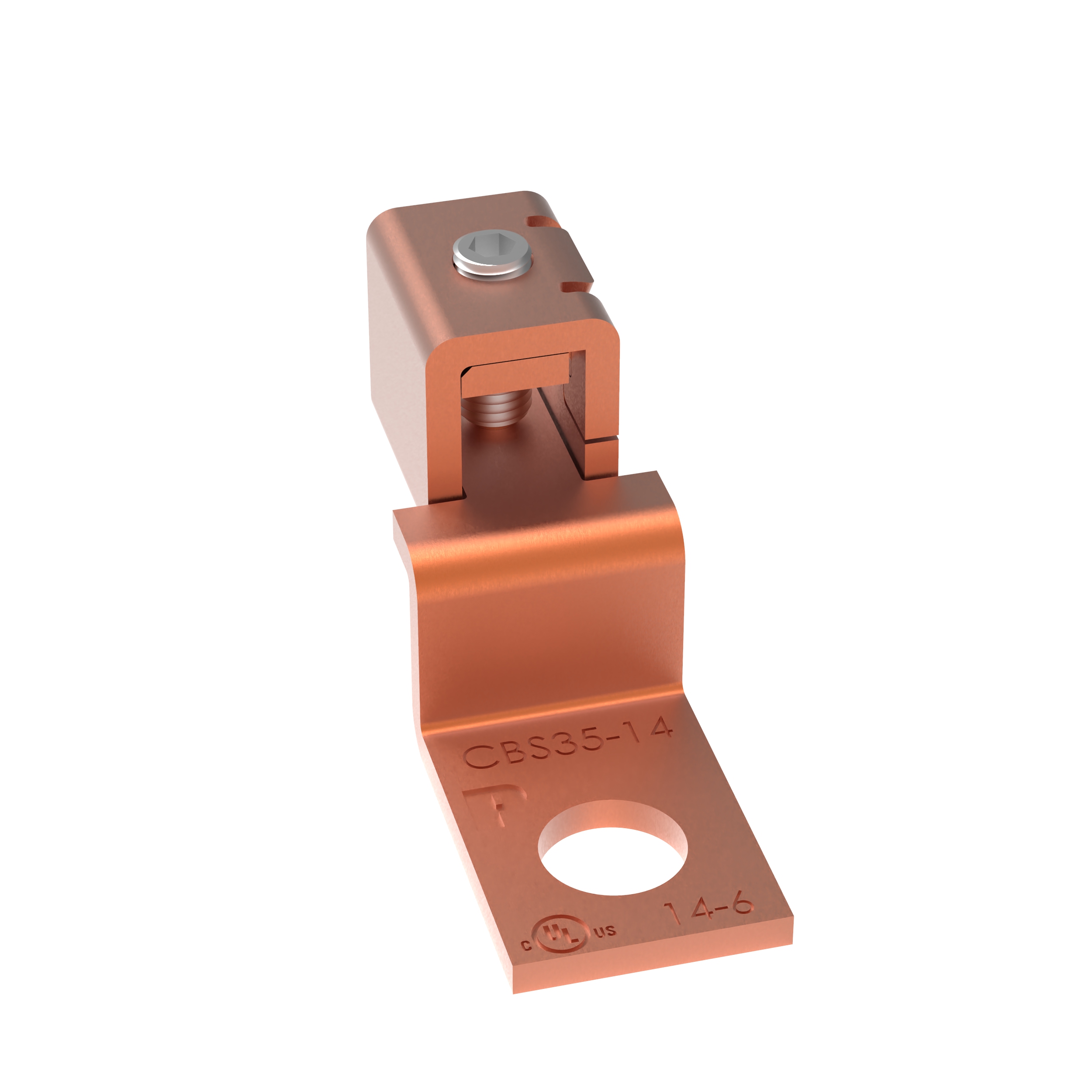 Product image for Pan-Lug™ CBS35-14-C Mechanical Connectors - Lug