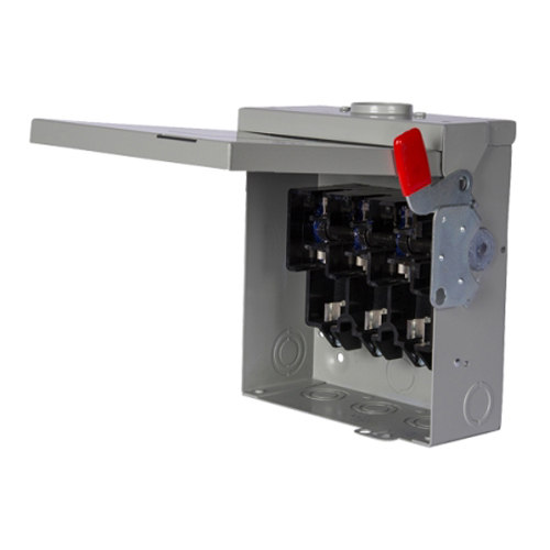 Product image for VBII CSA 200A 240V 2P 3W FUSED GD TYPE 1