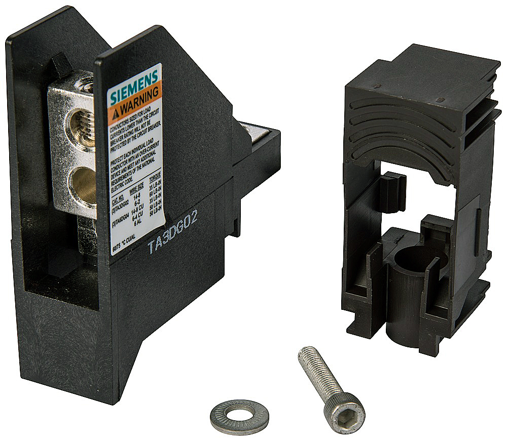 Product image for Set terminal 3-pole conductor round 60-150A 3piece