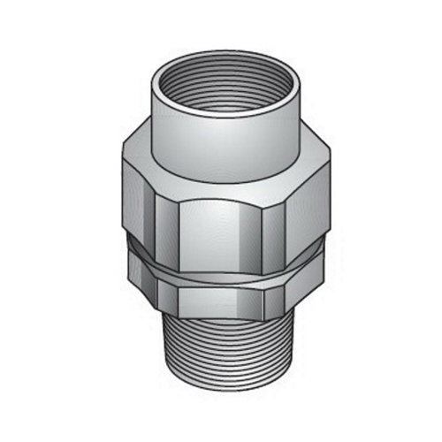 Product image for Union conduit UNY-type male/female steel 1"