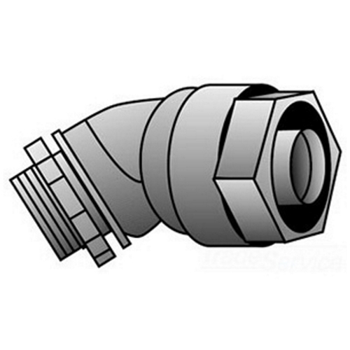 Product image for OZGED 4Q-475 FITTING LIQUIDTITE 3/4 3/4" 45DEGREE SEALT CONN MALE HUB