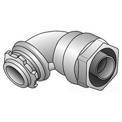 Product image for OZGED 4Q-938 FITTING LIQUIDTITE 3/8" 90 DEGREE SEALT CONN MALE HUB