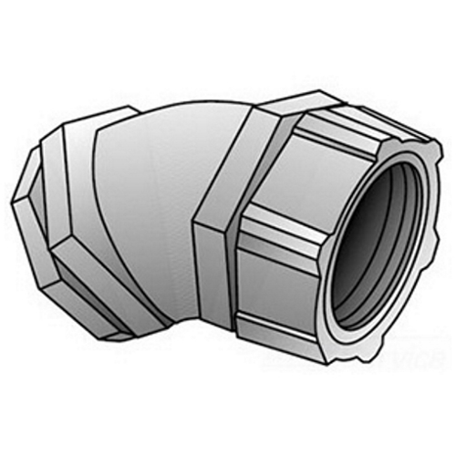 Product image for 3 IN 45 DEG CONN LFMC