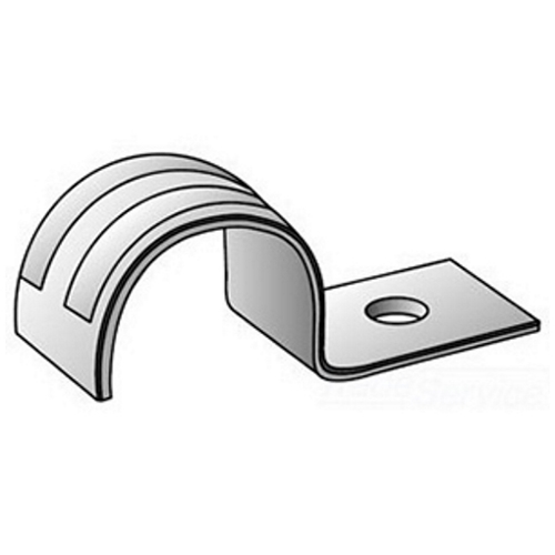 Product image for 1/2 IN EMT STEEL PIPE STRAP
