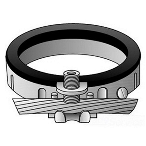 Product image for 1 IN INSUL GNDG BSHG ALUM