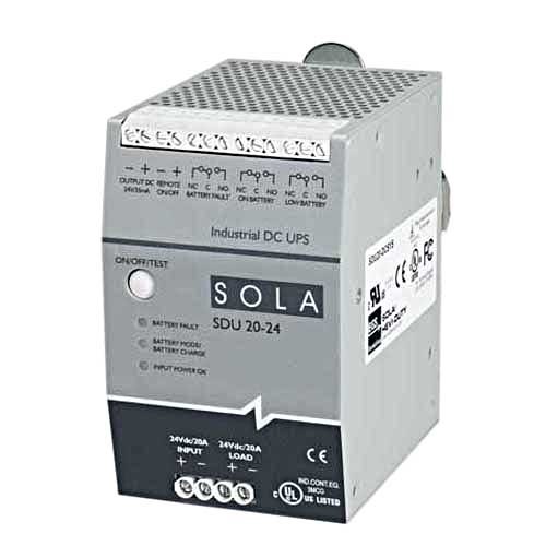 Product image for 480VA 20A 24V DIN DC UPSWOBAT