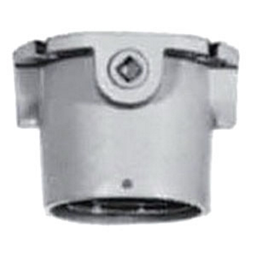 Product image for Box ceiling 3" deep-4 hub 3/4" alum
