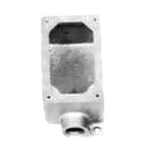 Product image for 3/4 EFD 1-GANG UNILET