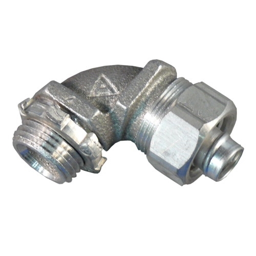 Product image for 1/2 IN 90DEG LFMC CONN ALUM