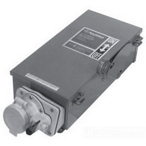 Product image for WELDING RECEPTACLE 60A FUSED
