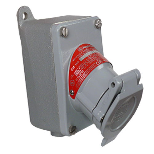 Product image for Receptacle 3P2W 240V 20A 1G 3/4in
