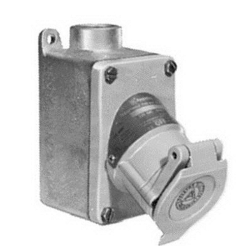 Product image for APPLETON EFS1752023 RECEPTACLE ALUMINUM COVER AND MALLEABLE IRON MOUNTING BOX