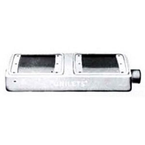 Product image for UNILET 3/4 2 GANG TANDEM THD