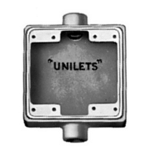 Product image for THREADED UNILET 2 GANG