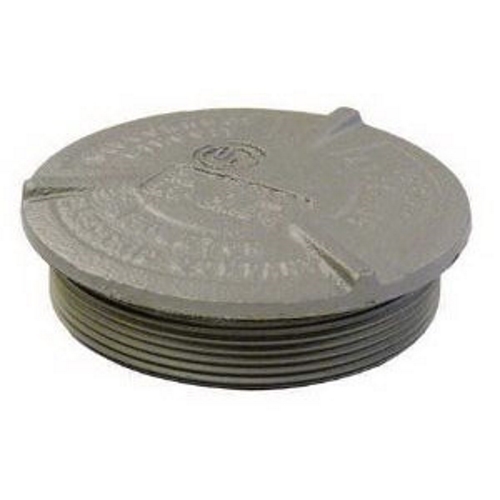 Product image for Cover for conduit outlet body surface alu 2.56in