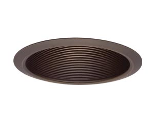Product image for Trim baffle deep pot 5in narrow brushed nickel