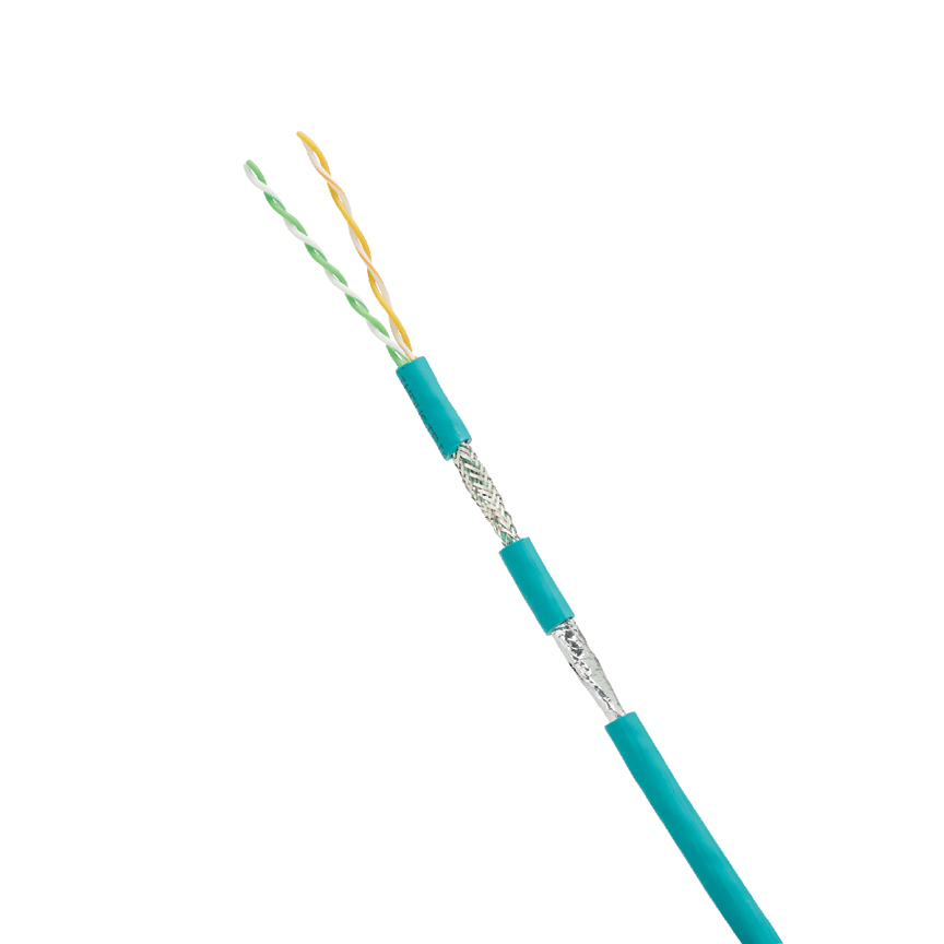 Product image for IndustrialNetTM Copper Cable, Cat 5e, 24/7 AWG, SF/UTP, Black