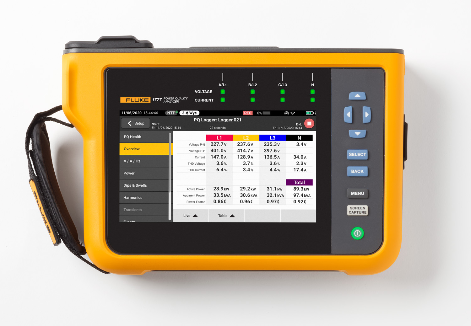 Product image for POWER QUALITY ANALYZER