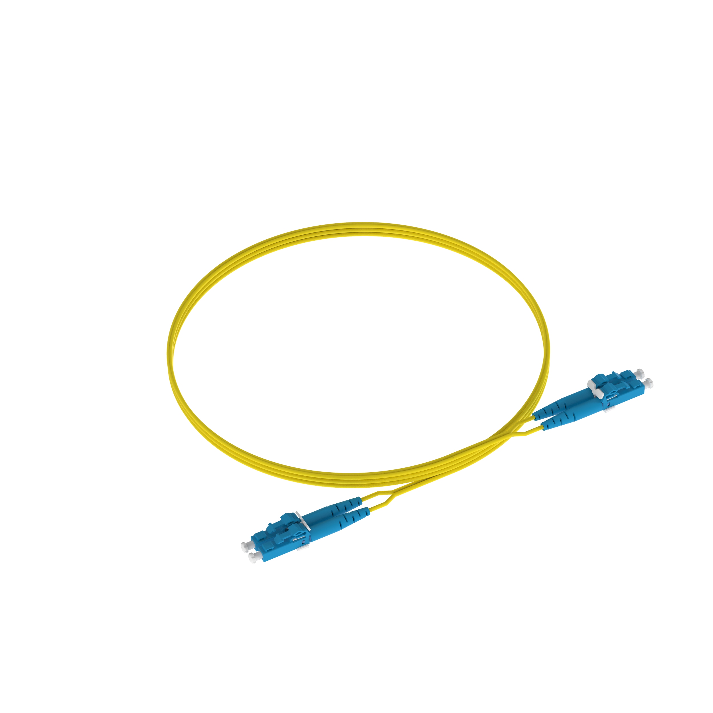 Product image for Opti-Core® 2 Fiber Patch Cord, OS1/OS2, LC Duplex, Riser