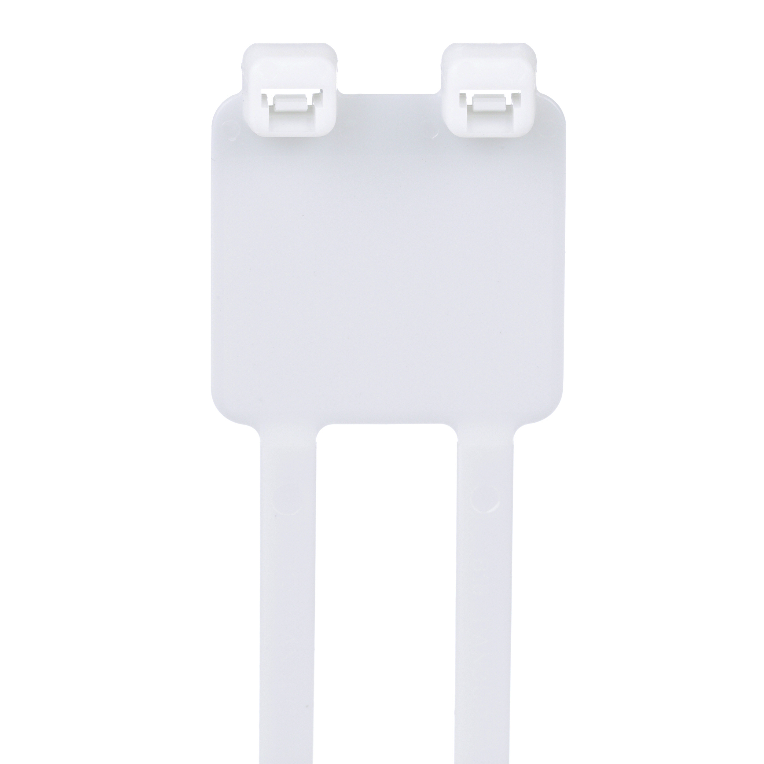 Product image for Pan-Ty® PL2M2S-D Marker Cable Tie, PA6.6, 7.4"L, 50lb, 87x1.07" Write-on area