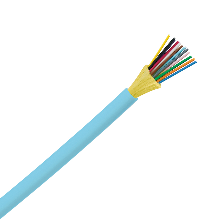 Product image for 12 Fiber Cable, OM3, Indoor, Riser, 900..m Buffered