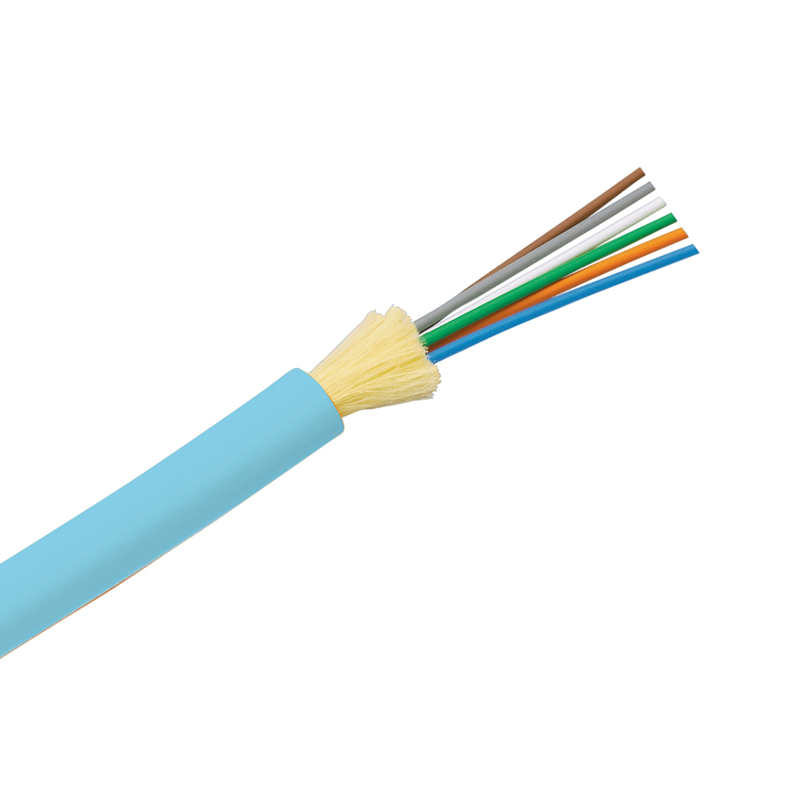 Product image for 6 Fiber Cable, OM3, Indoor, Riser, 900..m Buffered